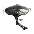 thumbnail image 5 of BUYISI Motorcycle Adjustable Imitation Carbon Fiber Aluminium Alloy Rear Wheel Fender Mudguard Universal Extend Extender Accessories Black, 5 of 5