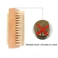 thumbnail image 5 of Visland Natural Bristles Nail Brush, Double Sides Washable Bristles Brush with Beech Wood Handle for Women Kids Manicure and Pedicure Cleaning, 5 of 7
