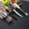 thumbnail image 5 of Product Category Cutter Tools 3Pcs Barbecue Scissors Clips Mats Grills Burger Spatula Grill Scraper for Outdoor Cooking, 5 of 5