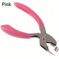 thumbnail image 2 of Office Staple Remover, 5 Inch Heavy Duty Staple Puller, Manual Staple Remover Tool, Precision Quick Staple Puller for Paper Upholstery Carpet Furniture Projects, Pink, 1 Pack, 2 of 5