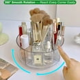 thumbnail image 2 of Organizador de maquillaje Taiuloo 360, giratorio, acrílico transparente, 2 of 7