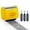 Yellow, variant on Identity Theft Protection Roller Stamps Refillable Guard Your ID Privacy Confidential Data Wide Security Stamp Roller with 3 Ink Refills, Red