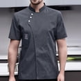 thumbnail image 2 of Milaget Veste de Chef à Manches Courtes pour Restaurant Gris Gris TTG, 2 of 9