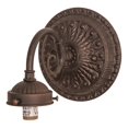 thumbnail image 1 of Meyda Wall Sconce Mahogany Bronze 5" Wide 1 LT Hardware, 1 of 1