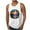 White, variant on Cmfcve Men's Plus Size Tank Top Printed Round Neck Sleeveless Tees Summer Hawaiian Vacation Tank Top