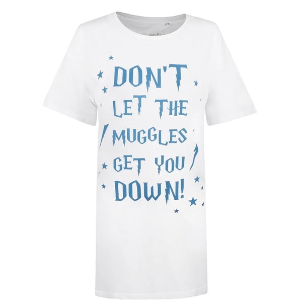 Harry Potter - Camisón Do Not Let The Muggles Get You Down para Mujer (Blanco)