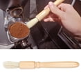thumbnail image 4 of Long Handle Design Natural Bristles Coffee Grinder  Brush, Durable Coffee  Brush, For Sweeping Coffee Grinder Powder Coffee Grinding Machine, 4 of 8