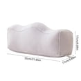 thumbnail image 3 of pstuiky Almohada de apoyo para las piernas durante el embarazo almohada para dormir fresca cojín de espuma viscoelástica funda de almohada extraíble y lavable., 3 of 6