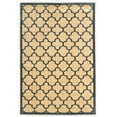 thumbnail image 6 of Linon Platinum Trellis Power Loomed Polyester 2'x3' Rug in Blue, 6 of 6