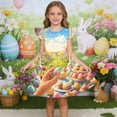 thumbnail image 3 of Pounoo Womens Dresses Bunny Print Ruffle Sleeve Loose Fit Breathable Casual Vacation Style (Not for Adults) Gift, 3 of 9