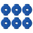 thumbnail image 4 of Pack of 6 Silicone Cymbals Nut Quick Releasing Drum Accessories Cymbals Fastener Nut for Percussion Instrument Part, 4 of 8