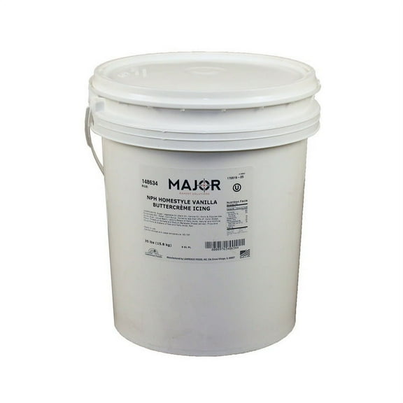(Price/case)Lawrence Foods 148634 Homestyle Vanilla Buttercreme Icing 1-35 Pound