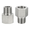thumbnail image 5 of Uxcell 3/8 PT Male to 3/8 PT Female Stainless Steel Pipe Fitting Reducing Hex Bushing, 5 of 5