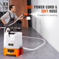 thumbnail image 4 of Pulverizador de pintura eléctrico VEVOR 1300W con recipientes de 1300 ml y 800 ml, 4 of 9