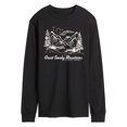 thumbnail image 3 of Instant Message - Smoky Mountains TN - Men's Long Sleeve Graphic T-Shirt, 3 of 6