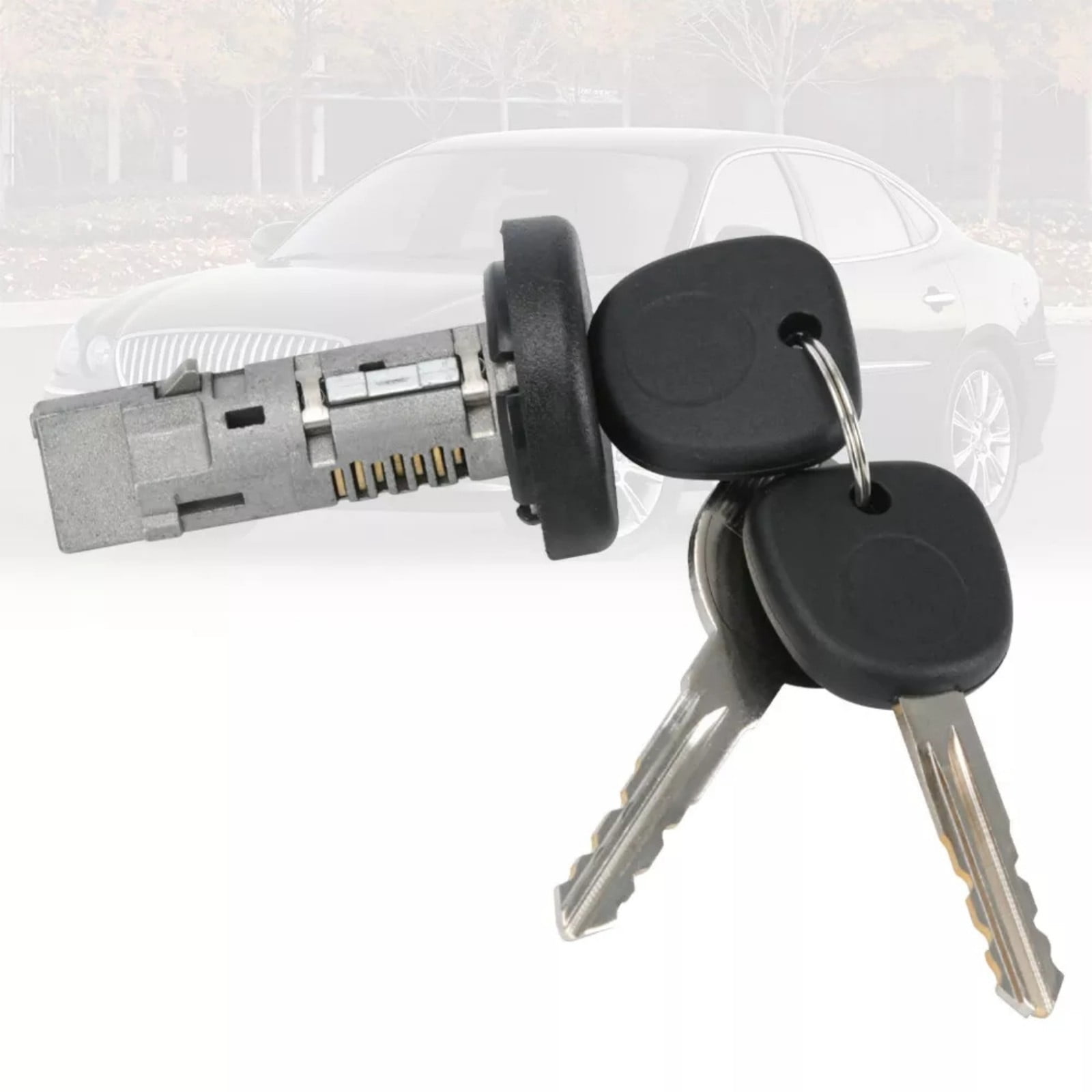 GUYUTING Premium Ignition Switch with 3 Keys for Chevy Silverado 07-13, for GMC Sierra Yukon, for Cadillac Escalade, Replaces OEM Numbers
