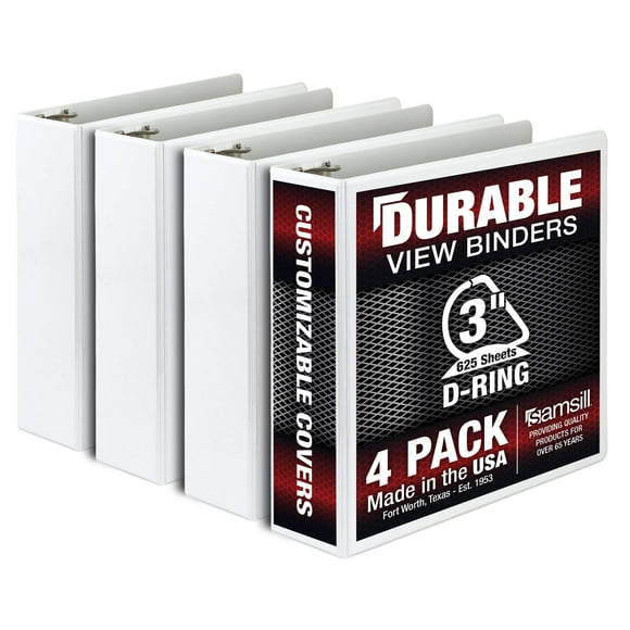 Anneau de Vue Durable 3 Pouces" Blanc