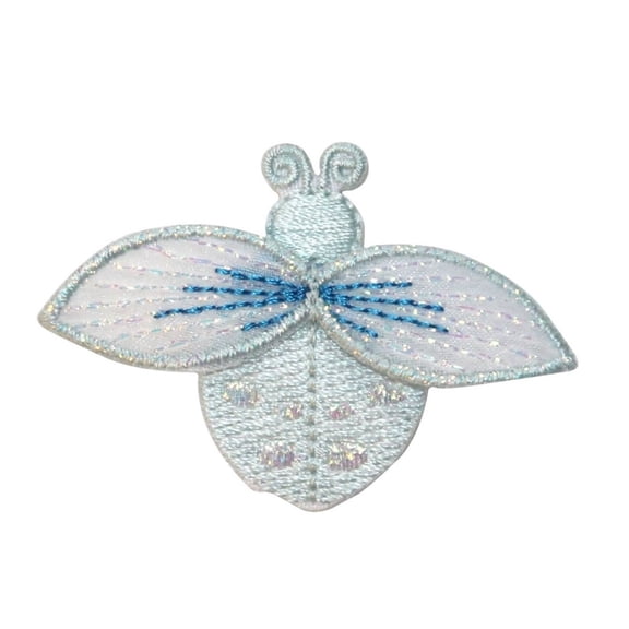 ID 1616B Ladybug Fly Patch Garden Beetle Insect Bug Embroidered Iron On Applique