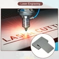 thumbnail image 6 of 0.8mm Stainless Steel Metal Business Cards, 30 Pack Blank Name Card, Black, 6 of 7