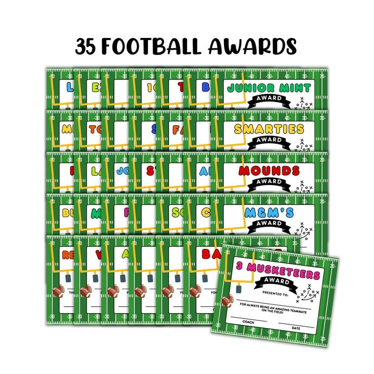 Shop Awards Football Recognition Trophy - Personalized Engraved Crystal Award For Players & Teams (4.5 Inch)