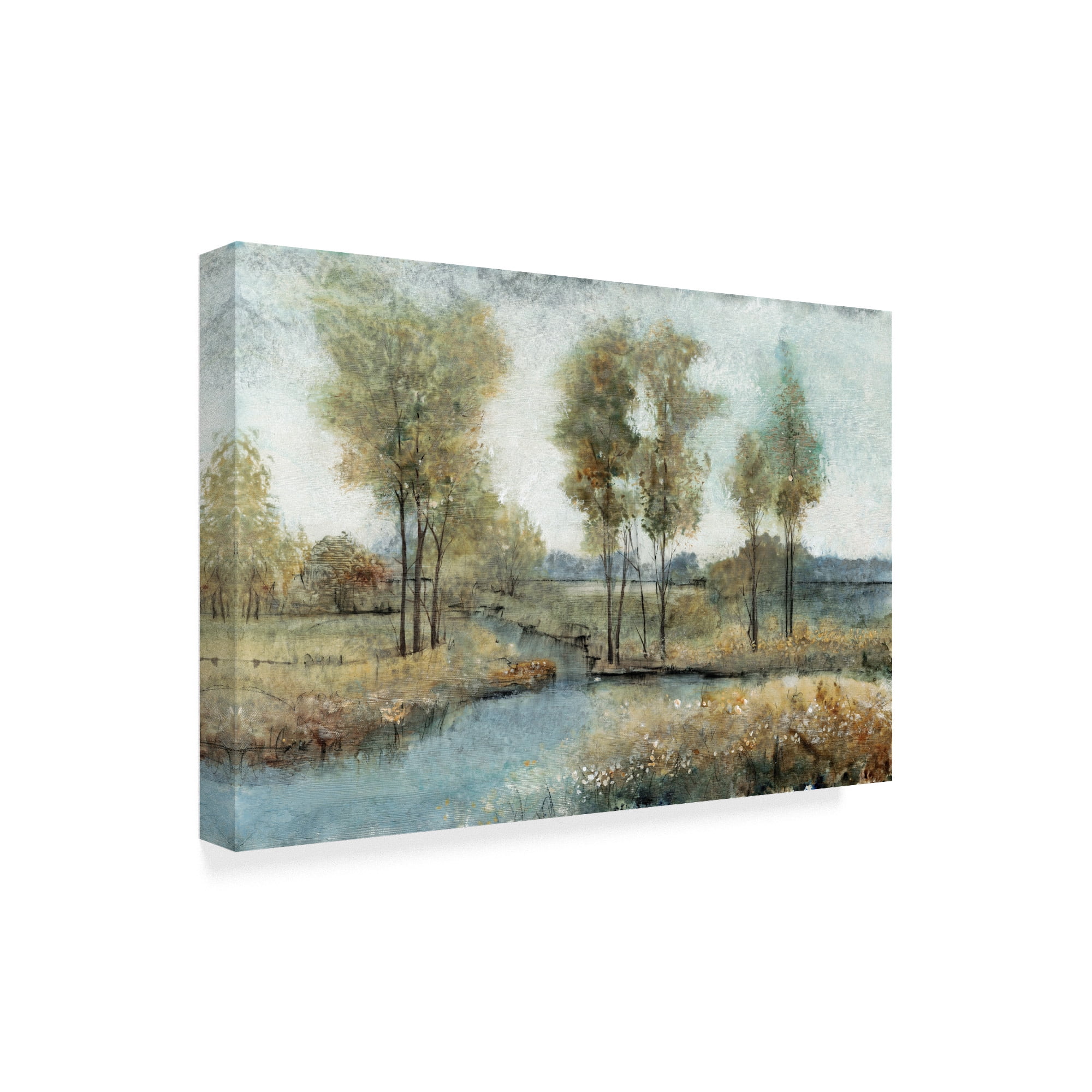 Trademark Fine Art 'Stream Side I' Canvas Art by Tim OToole