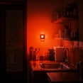 thumbnail image 4 of 2 Pcs Red LED Plug In Night Light with Sliding Dimmer, 4 of 7