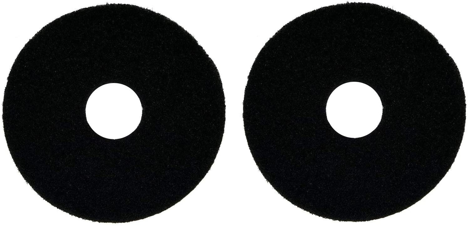 Oreck Commercial 437071 Strip Orbiter Pad 12" Diameter Black for sale online 