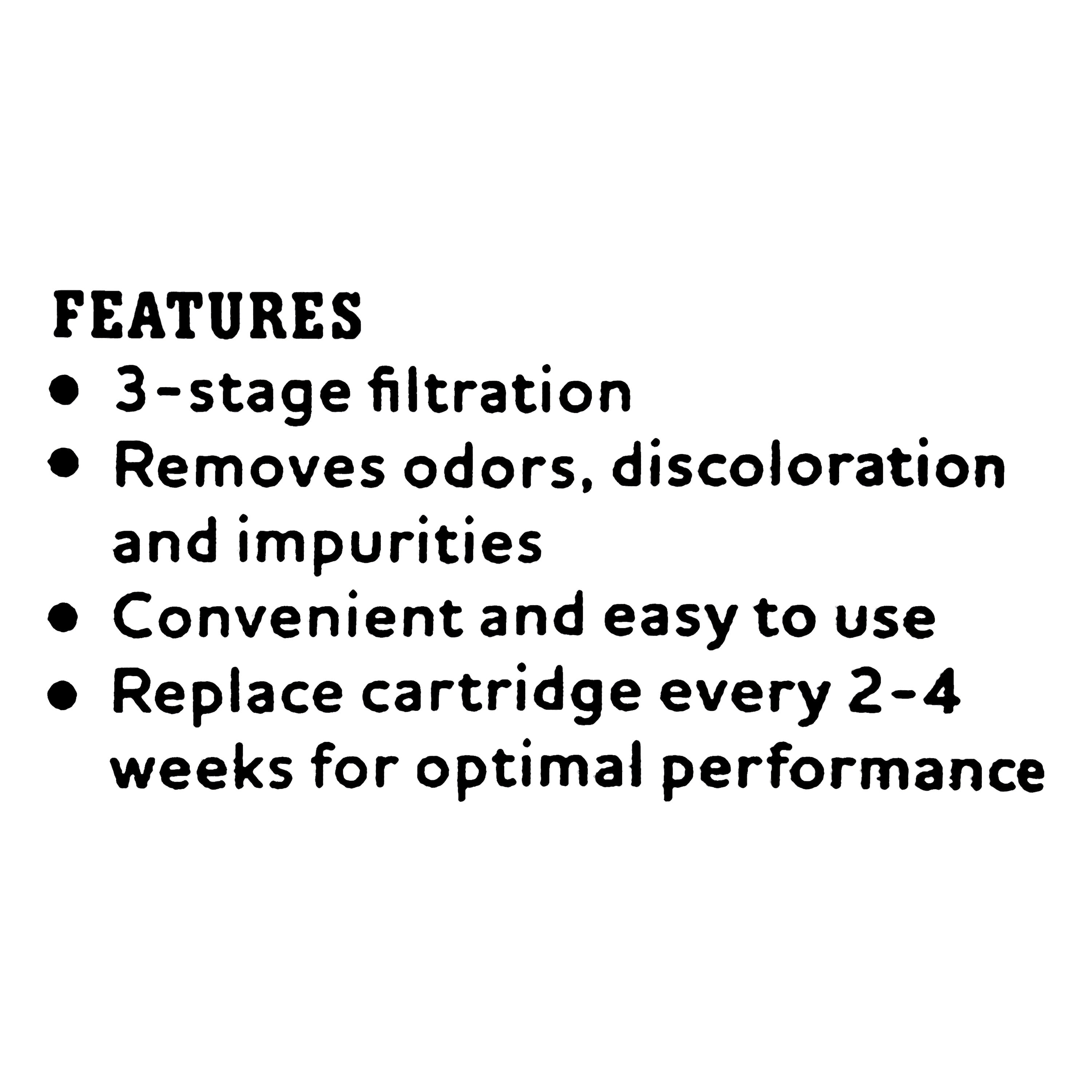 (3 pack) Vibrant Life Filter Cartridges, for 1-3 Gallon Aquariums, 3 Count