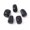 Blue Goldstone, variant on 20pcs Reiki Nugget Gemstone Charms Irregular Chakra Stone Pendants 23-30mm-Rose Quartz