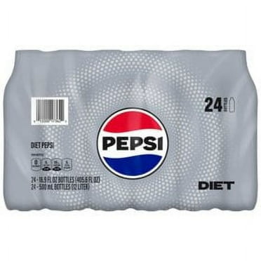 Diet Pepsi 16.9 fl. oz., 24 count. Pack of 2