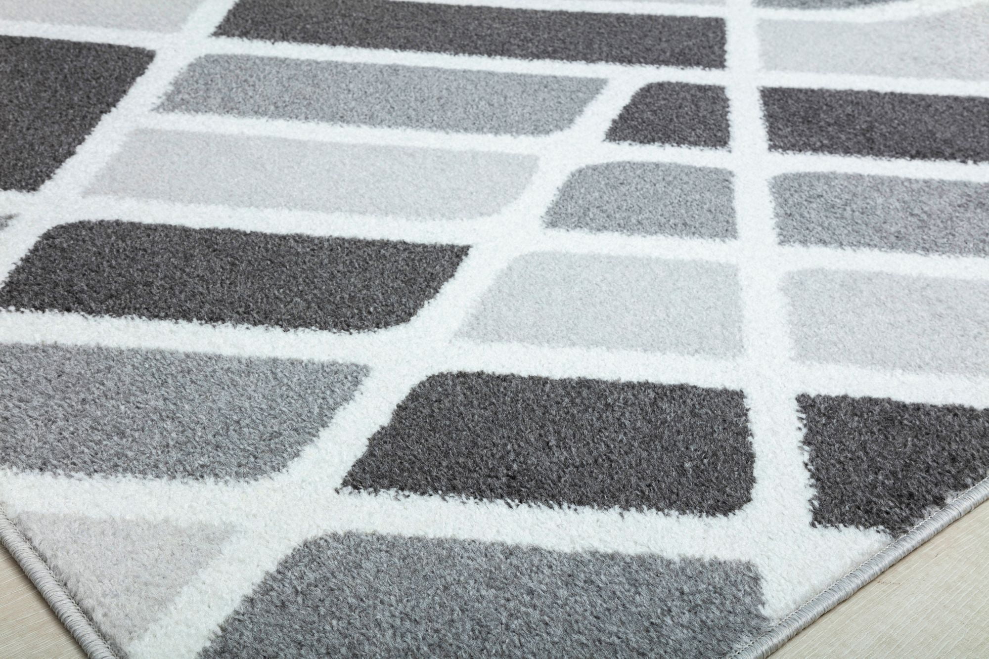 Mason Brooks Azure AZ90A Grays Harbor Geometric Contemporary Gray Area Rug, 8'3" X 10'0"