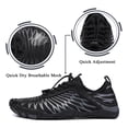thumbnail image 5 of Water Shoes Women Men Quick Dry Wide Toe Box Hiking Aquatic Sports Shoes for Swim Beach Pool Boating, Black, 5 of 8