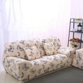 thumbnail image 3 of 2024 Sofa Cover Fit Stretch Slipcover Elastic Fabric Printed Pattern Chair Loveseat Couch Settee Non Slip Sofa Covers Furniture Cover Protector Washable, 3 of 11