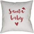 thumbnail image 2 of Santa Baby 18 x 18 x 4 Throw Pillow, 2 of 2
