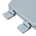thumbnail image 3 of BathDecor Premium Molded Wood Round Front Toilet Seat with Adjustable and Release N Clean Hinges. Model 1F1R5-81, 3 of 3