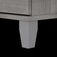 thumbnail image 3 of Somerset 60W Office Desk with File Cabinet & Bookcase in Gray - Engineered Wood, 3 of 8