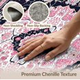 thumbnail image 6 of ODIKA Floral Boho Medallion Design With Vintage Petal Toss And Slim Border Easy Care Kids Safe for Small Living Room, Playroom, Bedroom, 6 of 7