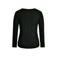 thumbnail image 3 of DYMADE Women Slim Fashion Style Long Sleeve T-Shirt Top, 3 of 6