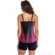 thumbnail image 5 of MKLEKYY Trajes De Baño Mujer 2 Piezas Women Plus Size Vintage Print Strappy Back Tankini Set Two Piece Swimdress Panty Bathing Suit Beachwear, 5 of 5