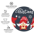 thumbnail image 3 of Vsdgher Cute Christmas Gnomes (2) Leather Coasters for Drinks, Durable Drink Coasters 4 Set for Tabletop Protection, Luxurious Home Décor and Housewarming Gift ( {designName})Round Shape, 3 of 6