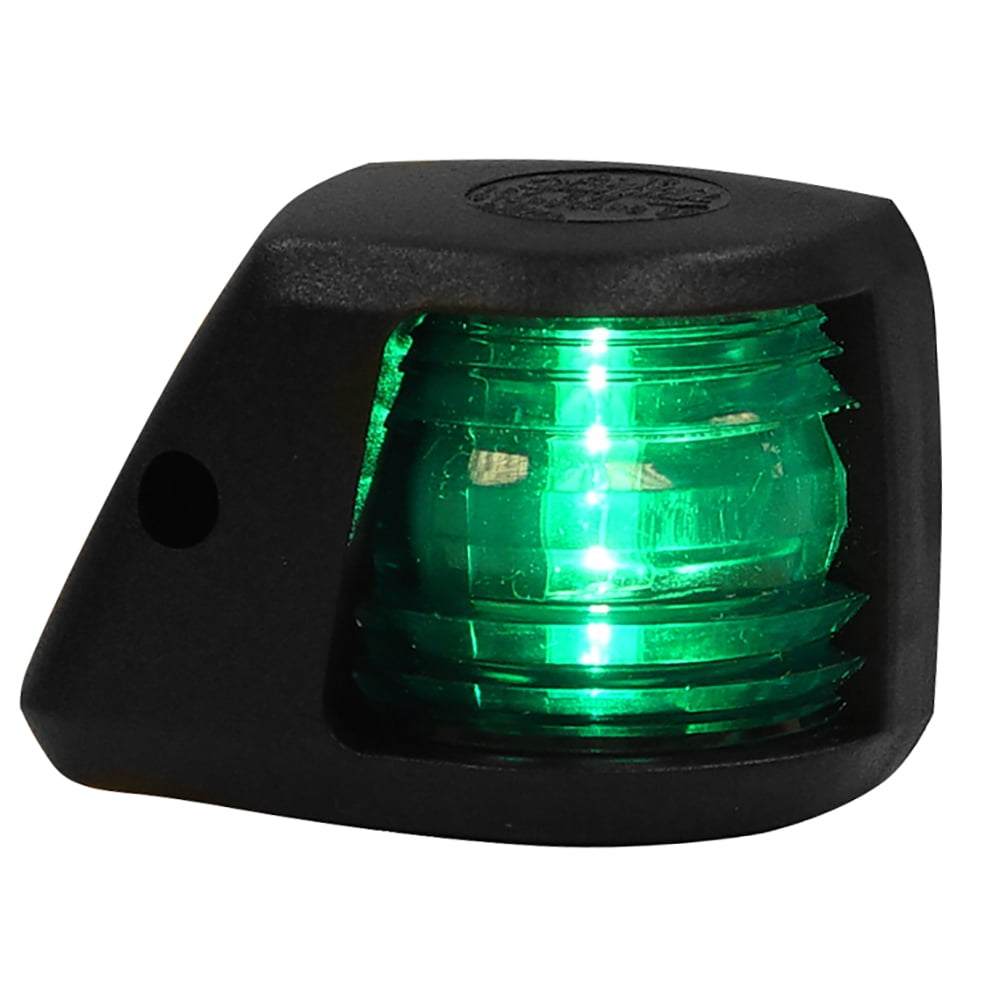 Aqua Signal 20202 Series 20 12V Navigation Light for Power Boats Up to 39', Starboard Side Mount