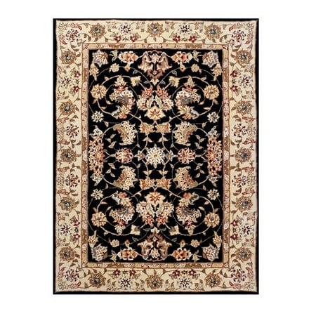 Drexel Heritage Once Hand Tufted Black Area Rug