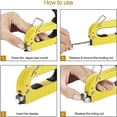 thumbnail image 2 of Heavy Duty 3 in 1 Manual Wood Stapler with 600 Staples, 2 of 5