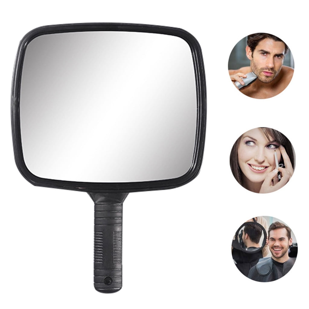 SunhillsgraceSingle Side Large Handheld Mirror With Handle For