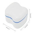 thumbnail image 4 of Unique Bargains 1 Pc Braces Storage Box Portable Braces Storage Box Blue, 4 of 5