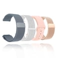 thumbnail image 2 of 18 mm 20 mm 22 mm metallrem för Garmin Vivoactive 3 4 4s Band Watch Venu 2 2s SQ Forerunner 645 Armband Silikonögla Nylon handled Nylon Bl, 2 of 5