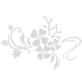 thumbnail image 4 of Etiqueta engomada de la flor del espejo, etiqueta engomada de la pared del arte de la flor plástica, etiqueta engomada de la decoración de la etiqueta de la pared del espejo para la pared del fondo LYUMO Etiqueta engomada de la flor del espejo, 4 of 6