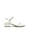WHITE, variant on Women's Low Heels for Women Classic Open Toe Ankle Strap Block Chunky Heel Sandals Holiday Party Wedding Dress Pumps Shoes