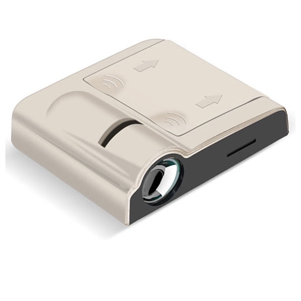 Advancent Lámpara de proyección de fondo para fiesta, proyector de techo para interiores, luz para el hogar, funciona con pilas, accesorio de Iluminación y accesorios beis tipo 1 Advancent HA064810-01