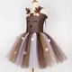 thumbnail image 5 of Vestido de tutú de ciervo de Navidad para niñas, disfraz de flores, astas, dibujos animados, alce, reno, vestidos de princesa, ropa de fiesta de Halloween para niños, 5 of 5